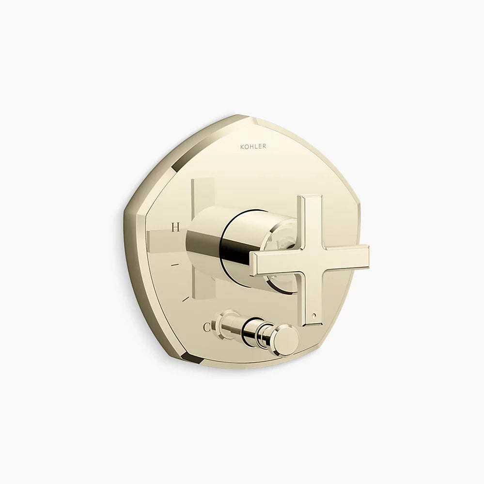 Kohler Occasion Rite-Temp Vlv Trm W/Div T27044-3-AF - Plumbing Market