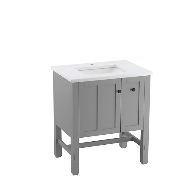 Kohler Tresham 30" bathroom vanity cabinet K-5289-1WT - Plumbing Market