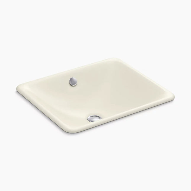 Kohler Iron Plains 18-1/2" rectangular drop-in/undermount bathroom sink K-5400-96 - Plumbing Market