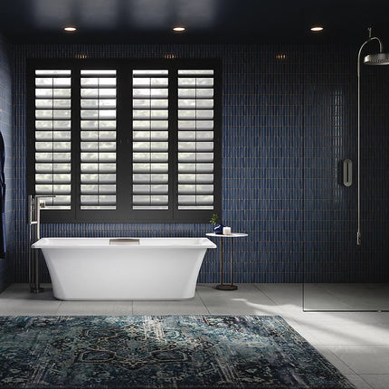 Kohler Volute 63" x 28-3/8" freestanding bath with base K-29328-0-0 - Plumbing Market