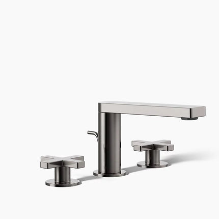 Kohler Composed Widespread bathroom sink faucet with Cross handles, 1.2 gpm K-73060-3-TT - Plumbing Market