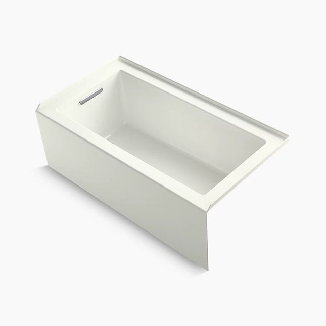 Kohler Underscore 60" x 32" alcove bath, left drain K-1957-LA-NY - Plumbing Market