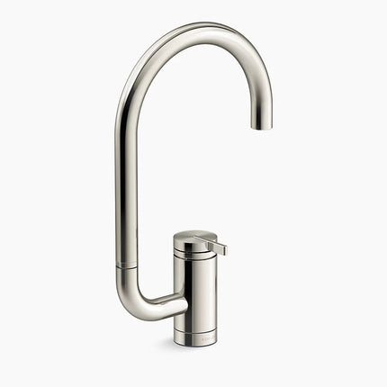 Kohler Components Single-handle bar sink faucet with two-function extended-reach spout K-28277-SN - Plumbing Market