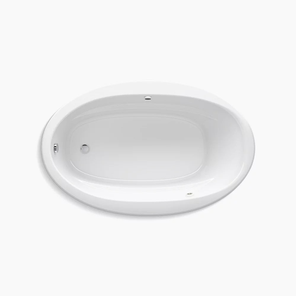 Kohler Sunward 66" x 42" drop-in bath with Bask heated surface K-6346-W1-96 - Plumbing Market