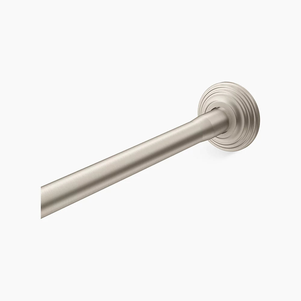 Kohler Expanse Curved shower rod - traditional design K-9349-BN - Plumbing Market