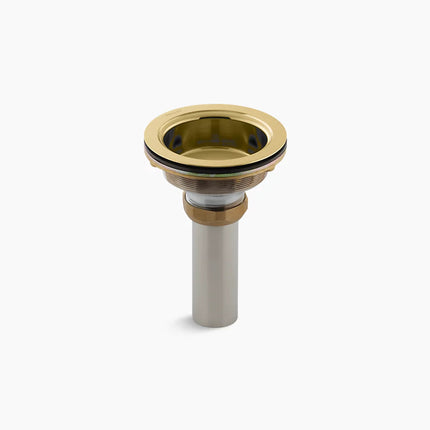 Kohler Duostrainer Sink drain body with tailpiece K-8804-PB - Plumbing Market