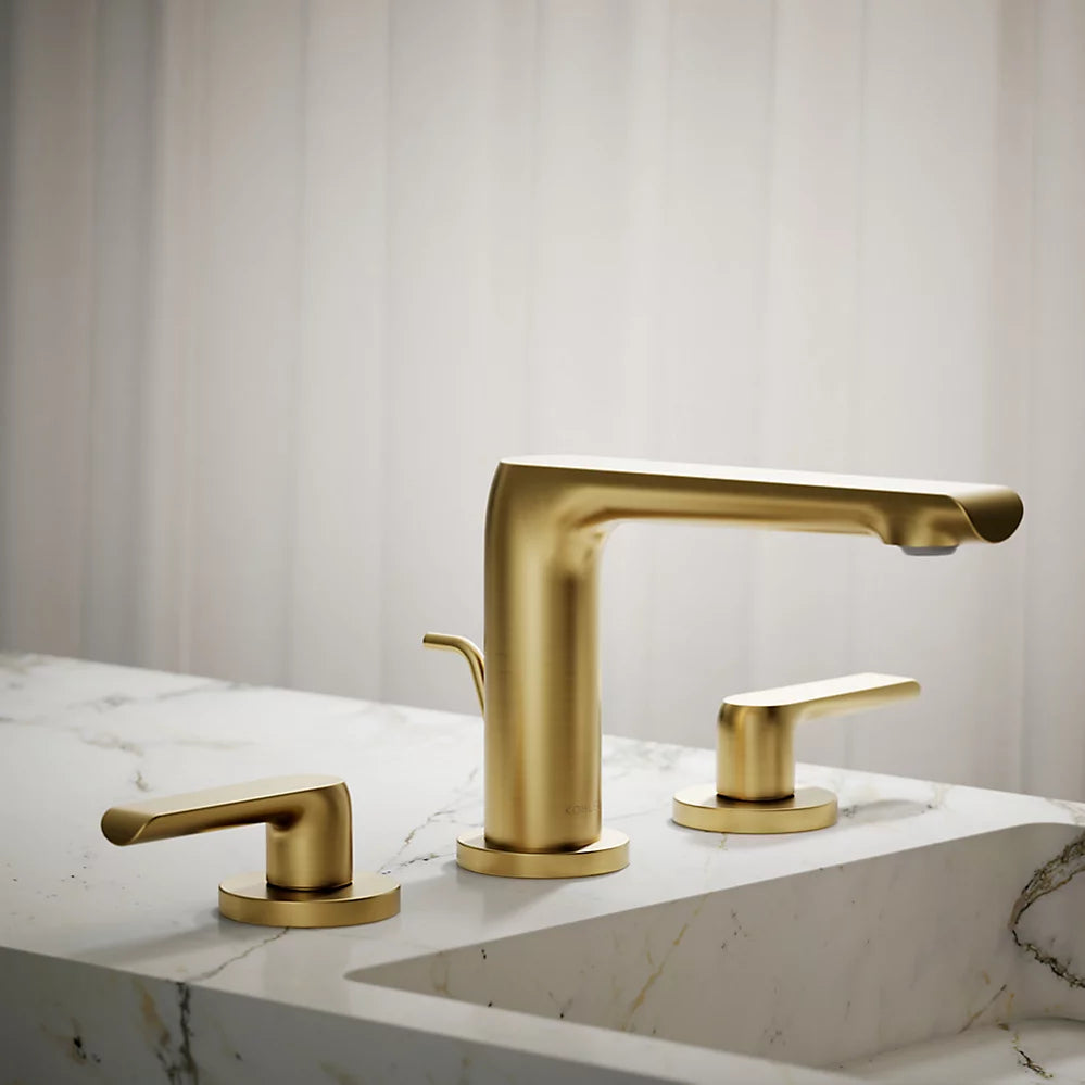 Kohler Avid Widespread bathroom sink faucet, 0.5 gpm K-97352-4N-2MB - Plumbing Market