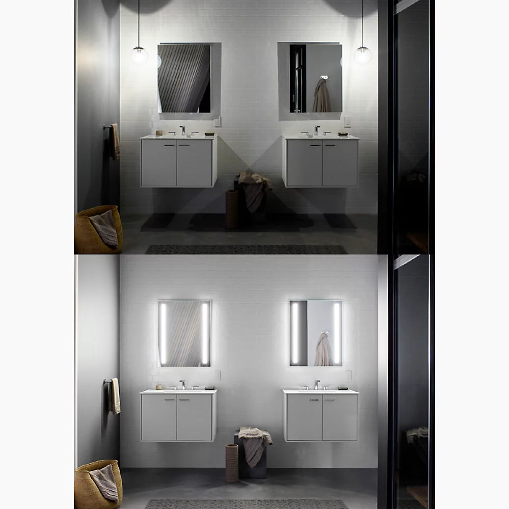 Kohler Verdera 24" x 33" lighted mirror K-99571-TLC-NA - Plumbing Market