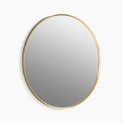 Kohler Essential 36" round framed mirror K-31369-BGL - Plumbing Market
