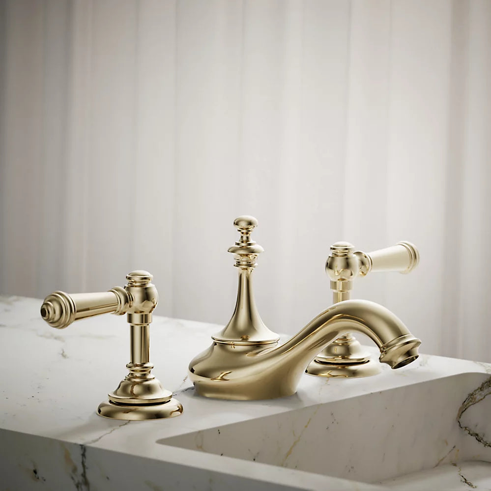Kohler Artifacts with Tea design Bathroom sink faucet spout with Tea design, 1.2 gpm K-72758-AF - Plumbing Market