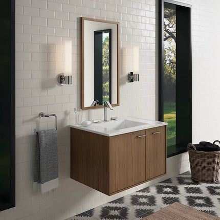 Kohler Jute 30" wall-hung bathroom vanity cabinet K-99541-R-1WM - Plumbing Market