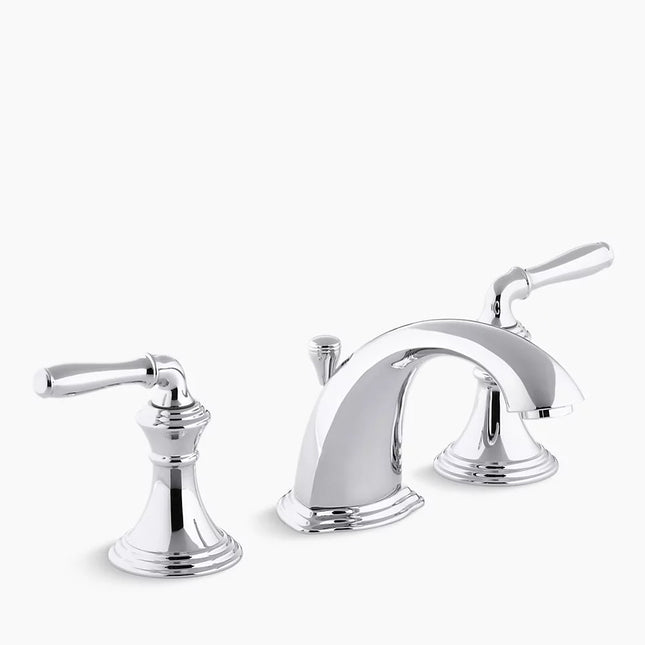 Kohler Devonshire Widespread bathroom sink faucet, 1.2 gpm K-394-4-CP - Plumbing Market