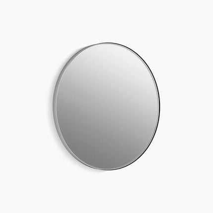 Kohler Essential 28" round framed mirror K-26050-CPL - Plumbing Market
