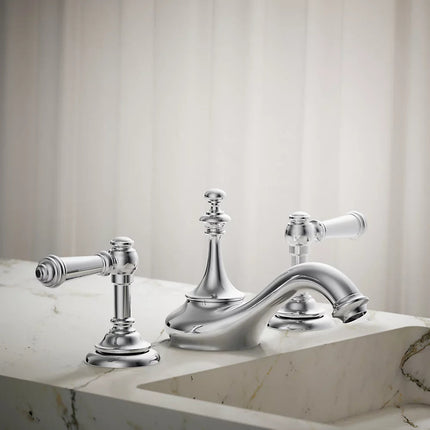Kohler Artifacts with Tea design Bathroom sink faucet spout with Tea design, 1.2 gpm K-72758-CP - Plumbing Market