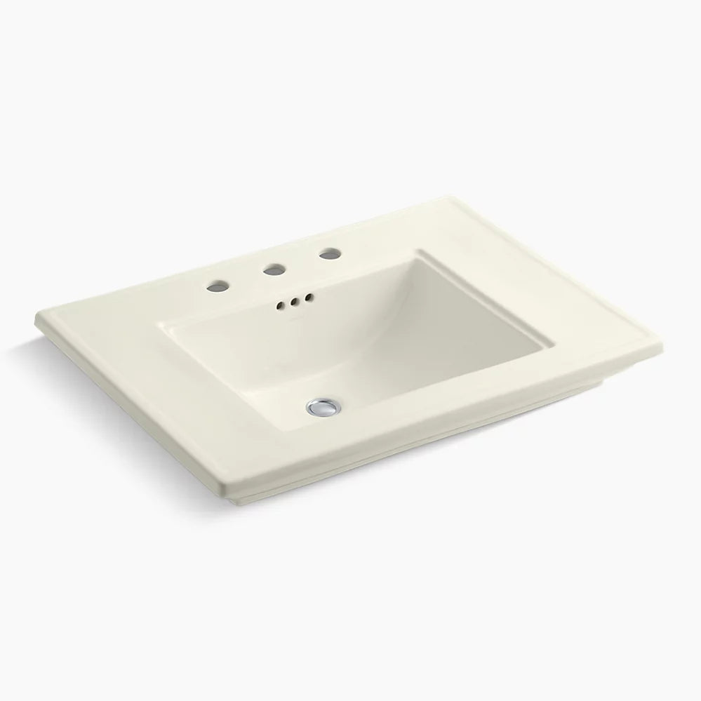 Kohler Memoirs Stately 30" pedestal/console table bathroom sink K-2269-8-96 - Plumbing Market