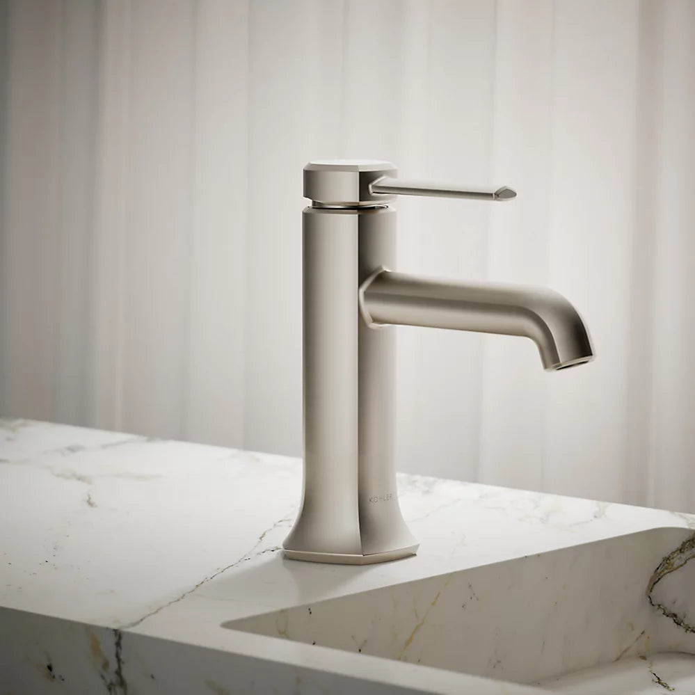Kohler Occasion Single-handle bathroom sink faucet, 0.5 gpm K-27000-4N-BN - Plumbing Market