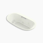 Kohler Underscore 65-1/2" x 35-3/4" drop-in Heated BubbleMassage air bath with whirlpool K-5716-XHGH-NY - Plumbing Market