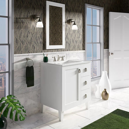 Kohler Poplin 30" bathroom vanity cabinet K-99530-LGR-1WA - Plumbing Market