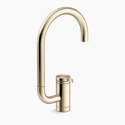 Kohler Components Single-handle bar sink faucet with two-function extended-reach spout K-28277-AF - Plumbing Market