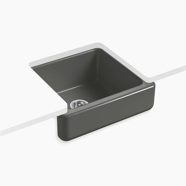 Kohler Whitehaven 23-1/2" undermount single-bowl farmhouse kitchen sink K-5664-58 - Plumbing Market