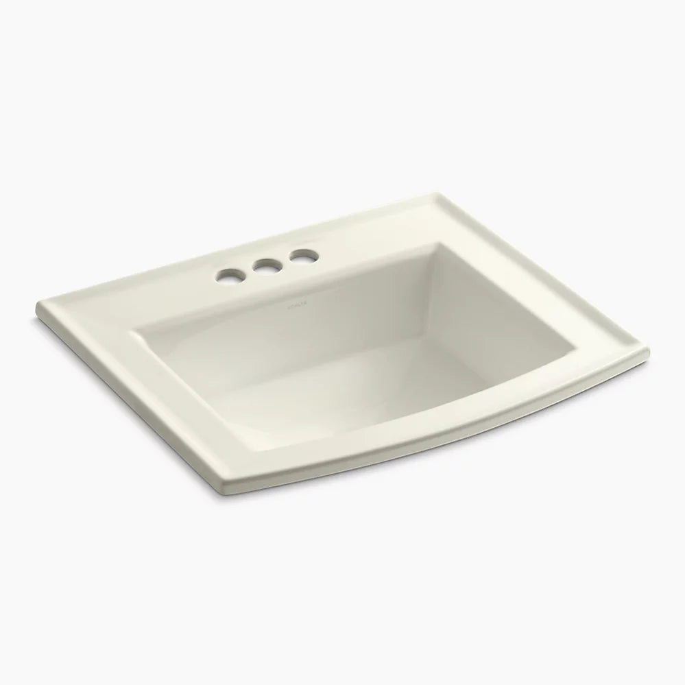 Kohler Archer Lavatory, Self Rimming, 4 Cc 2356-4-96 - Plumbing Market