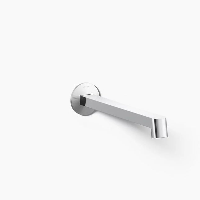 Kohler Components Wall-mount bathroom sink faucet spout with Row design, 1.2 gpm K-T23889-CP - Plumbing Market