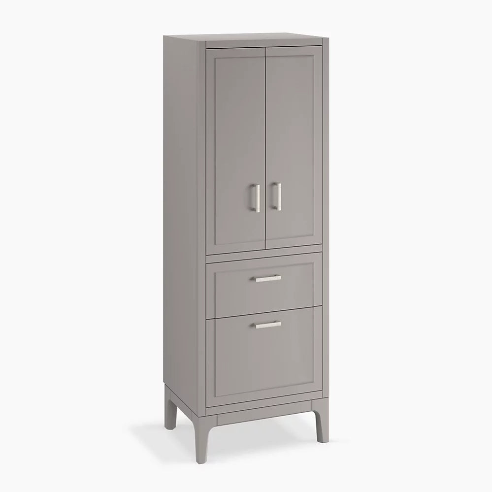 Kohler Seer 24" x 70" linen tower K-33556-ASB-1WT - Plumbing Market