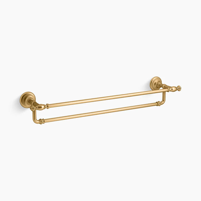 Kohler Artifacts 24" double towel bar K-72570-2MB - Plumbing Market