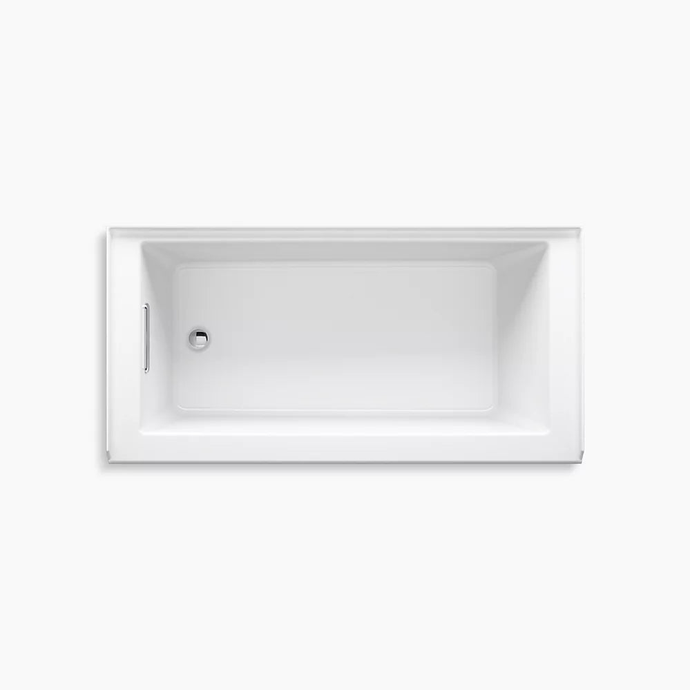 Kohler Underscore 60" x 30" Alcove Bathtub With Apron and Flange - Plumbing Market