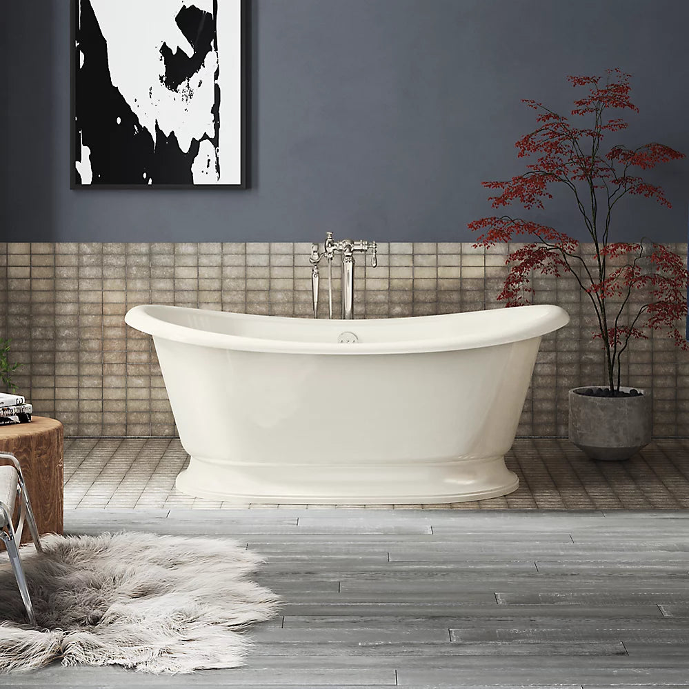 Kohler Artifacts 66-1/4" x 32-1/2" freestanding bath K-21000-B-96 - Plumbing Market