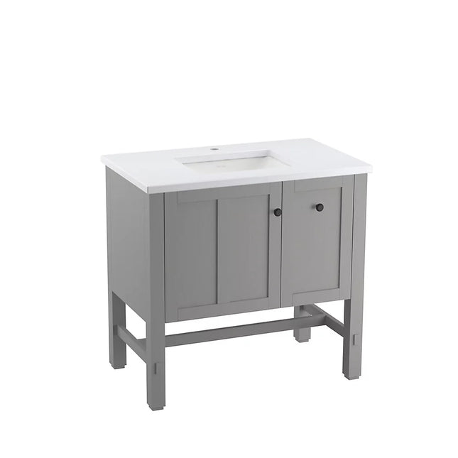 Kohler Tresham 36" bathroom vanity cabinet K-5288-1WT - Plumbing Market