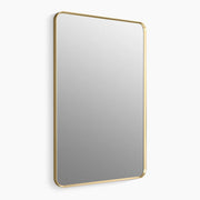 Kohler Essential 30" x 45" rectangular framed mirror K-31365-BGL - Plumbing Market