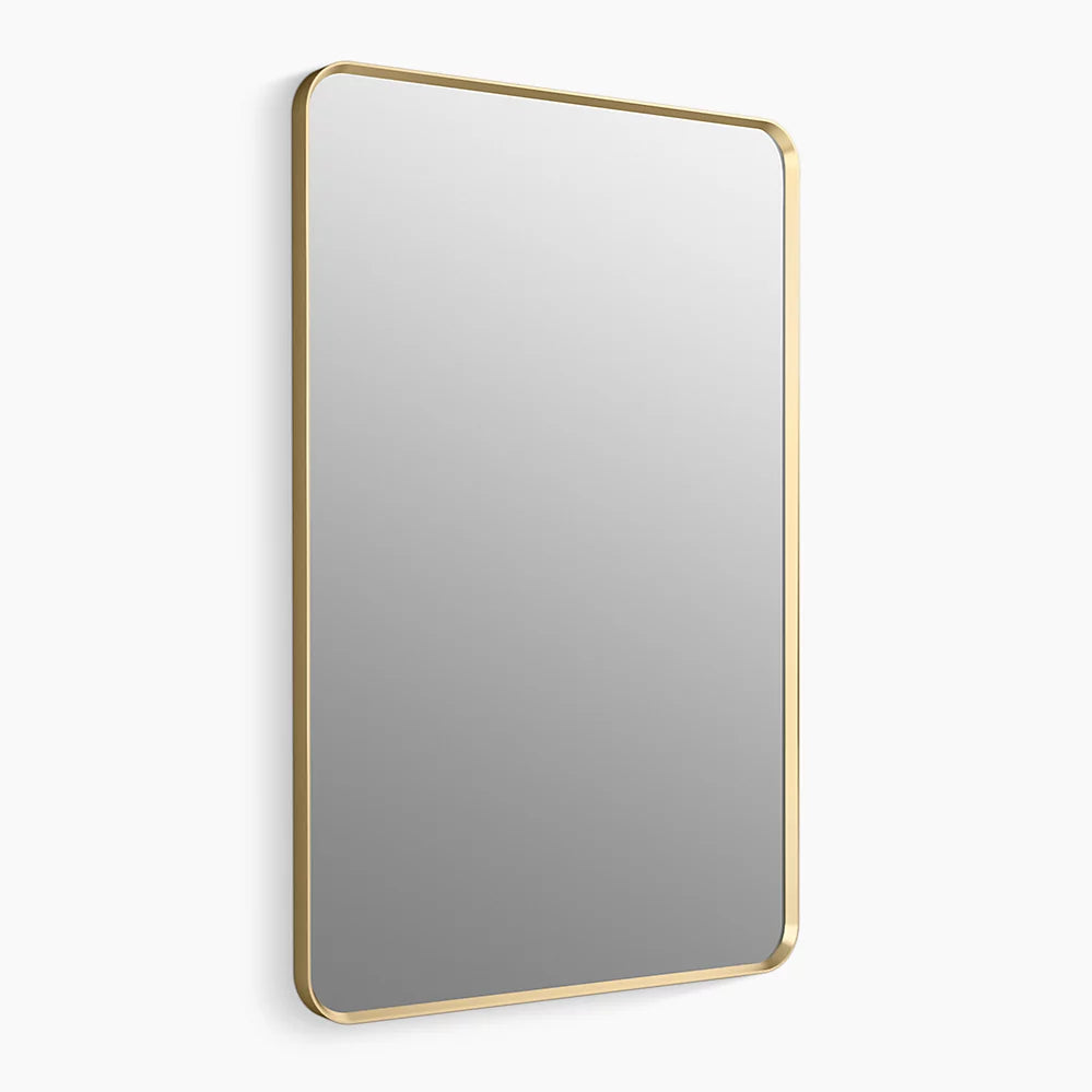 Kohler Essential 30" x 45" rectangular framed mirror K-31365-BGL - Plumbing Market