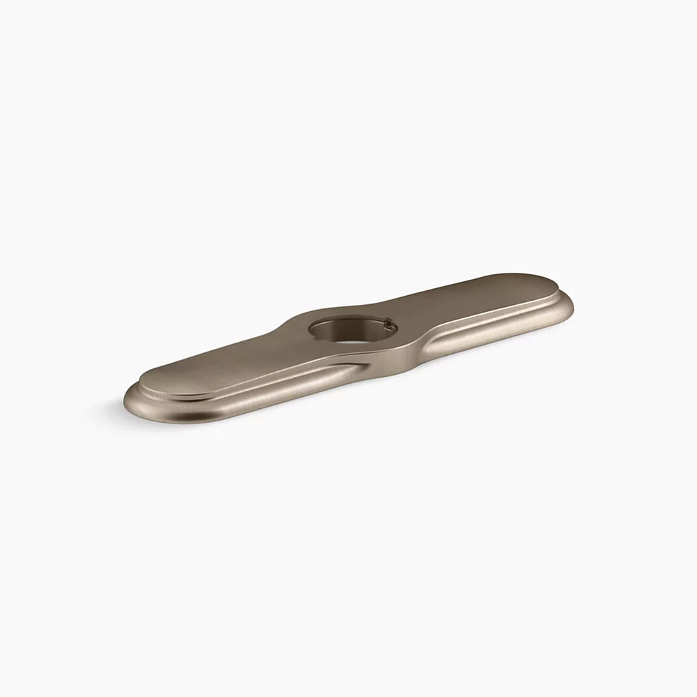 Kohler 3-hole kitchen faucet escutcheon K-99272-BV - Plumbing Market