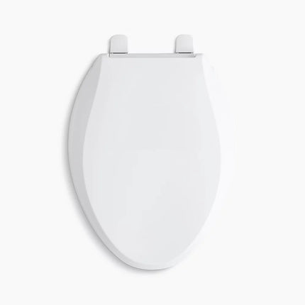 Kohler Cachet Quick-Release Elongated Toilet Seat in White - Plumbing Market