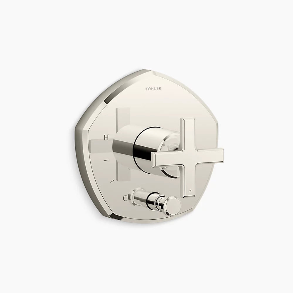 Kohler Occasion Rite-Temp Vlv Trm W/Div T27044-3-SN - Plumbing Market