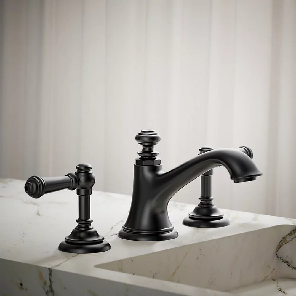Kohler Artifacts Lever bathroom sink faucet handles K-98068-4-BL - Plumbing Market