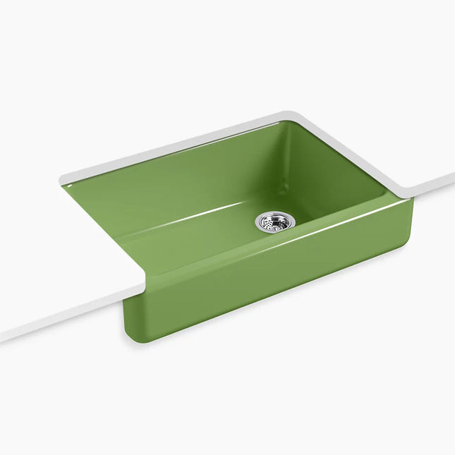Kohler Whitehaven 32-1/2" undermount single-bowl farmhouse kitchen sink K-5826-34 - Plumbing Market