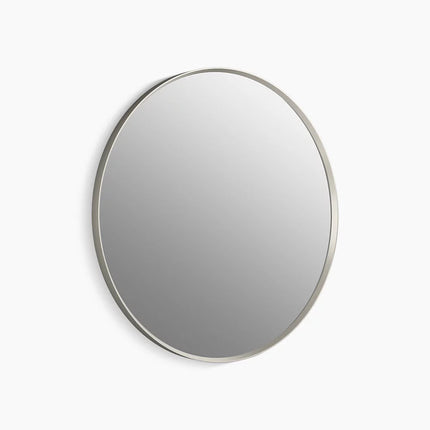 Kohler Essential 32" round framed mirror K-31368-BNL - Plumbing Market