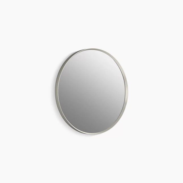 Kohler Essential 22" round framed mirror K-31367-BNL - Plumbing Market