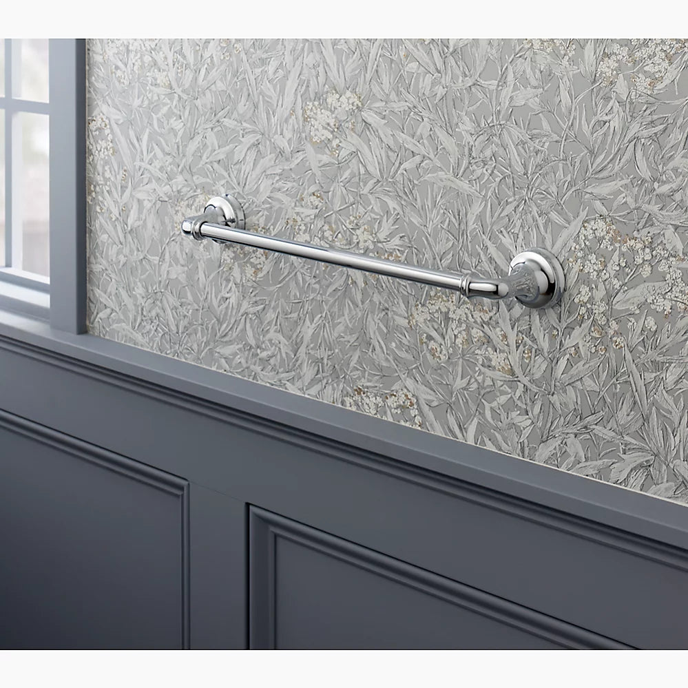 Kohler Bellera 18" towel bar K-27383-CP - Plumbing Market