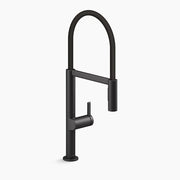 Kohler Components Semi-professional kitchen sink faucet with two-function sprayhead K-28267-BL - Plumbing Market