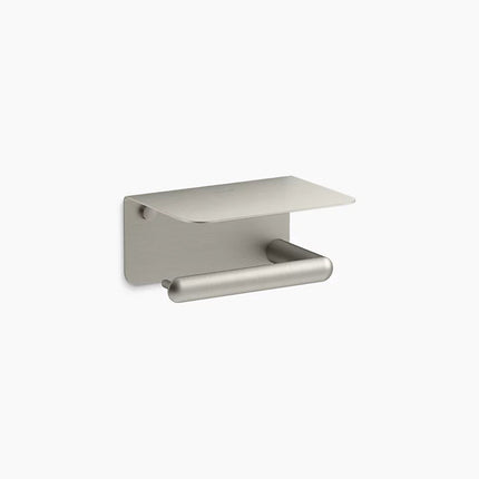 Kohler Kumin Covered horizontal toilet paper holder K-29221-BN - Plumbing Market