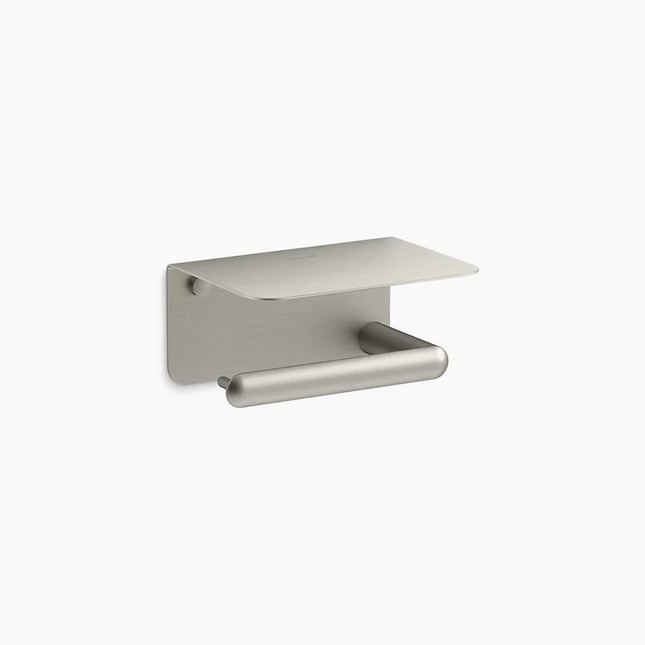 Kohler Kumin Covered horizontal toilet paper holder K-29221-BN - Plumbing Market