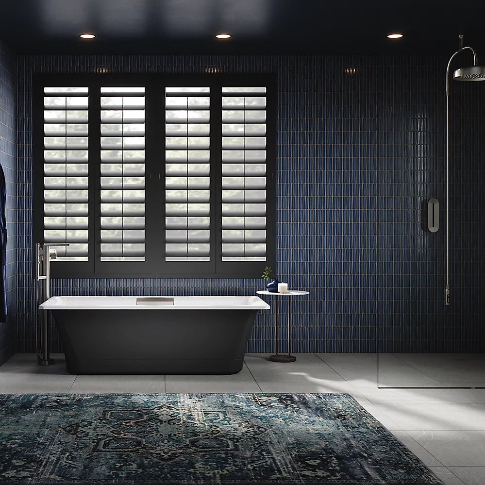 Kohler Volute 63" x 28-3/8" freestanding bath with base K-29328-P5-0 - Plumbing Market