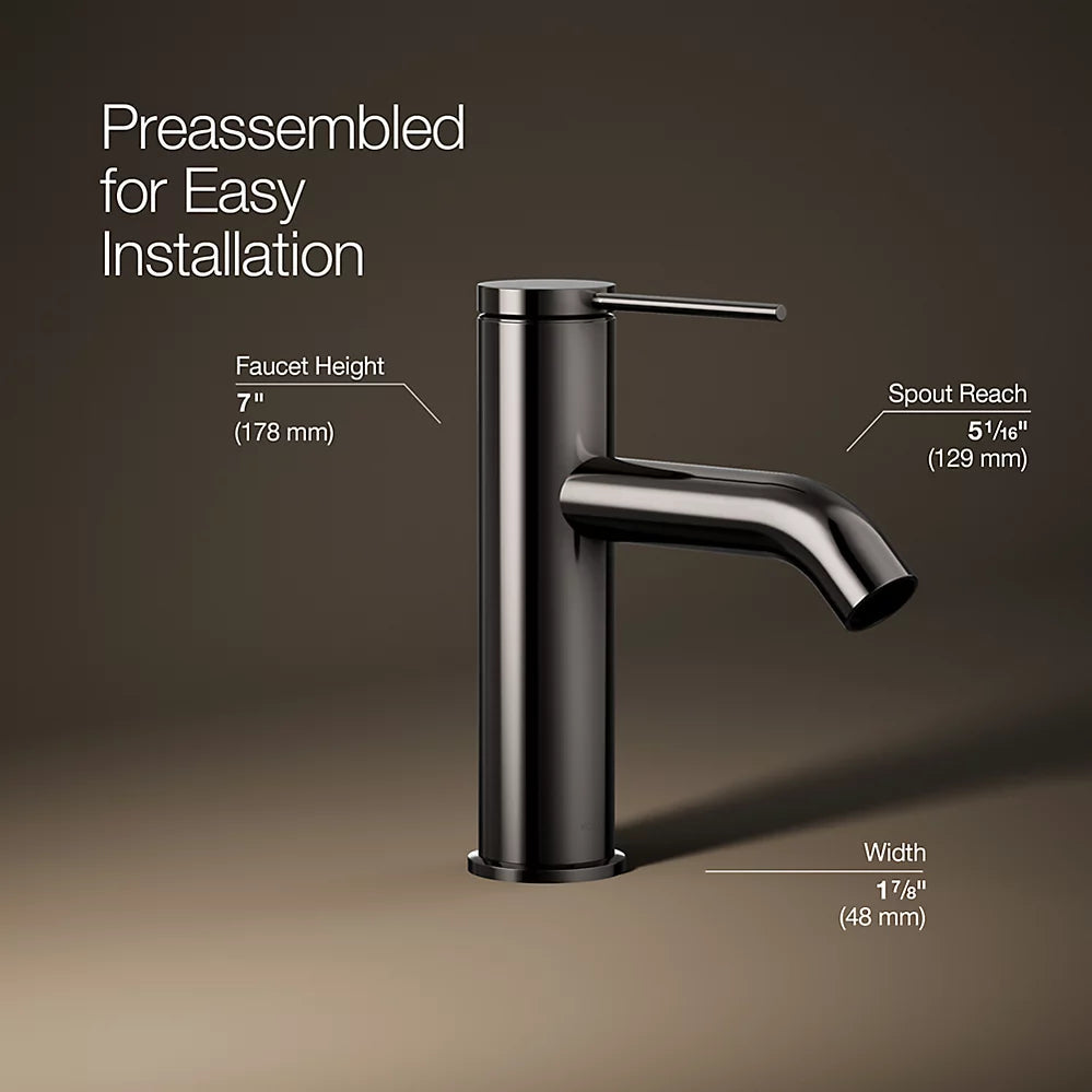 Kohler Components Single-handle bathroom sink faucet, 1.2 gpm K-77958-4A-TT - Plumbing Market
