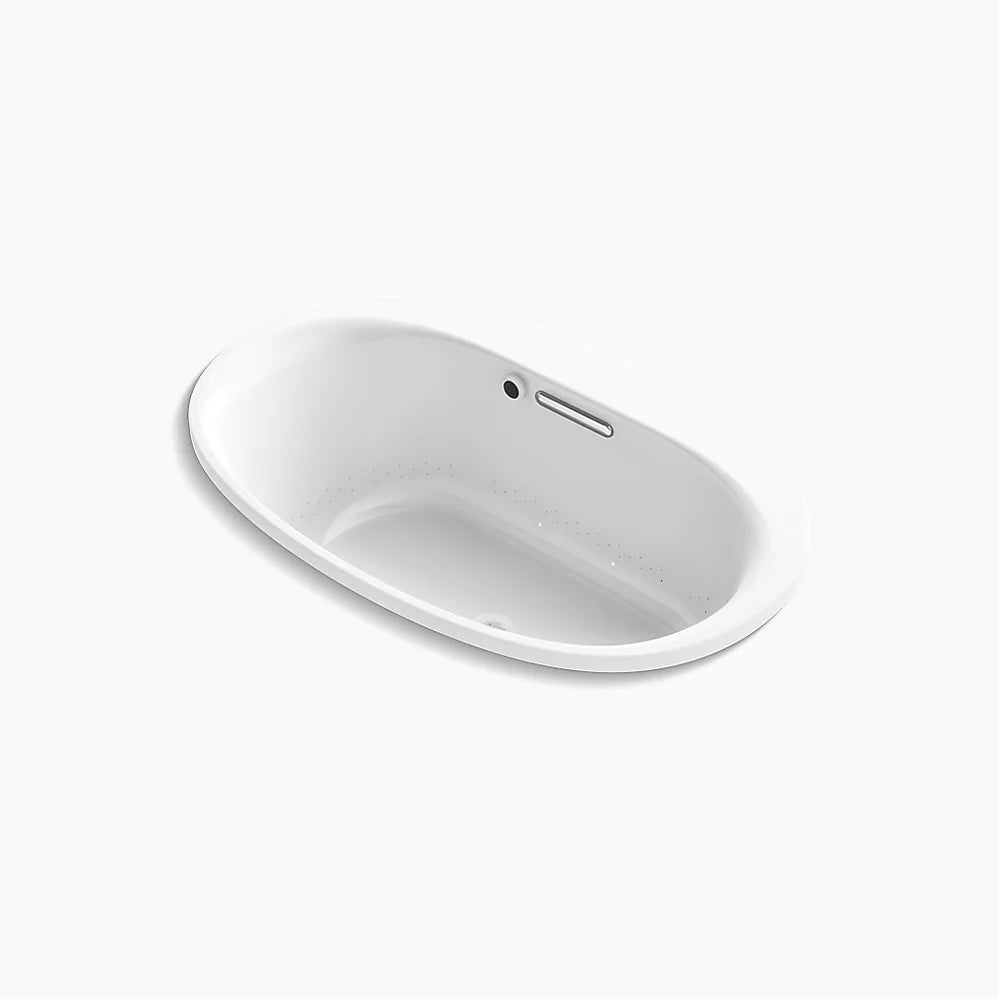 Kohler Underscore 59-3/4" x 35-3/4" drop-in Heated BubbleMassage air bath K-5714-GH-0 - Plumbing Market