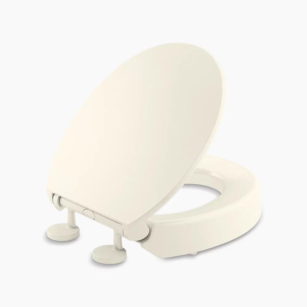 Kohler Hyten Elevated Qc Round Toilet Seat 25876-96 - Plumbing Market
