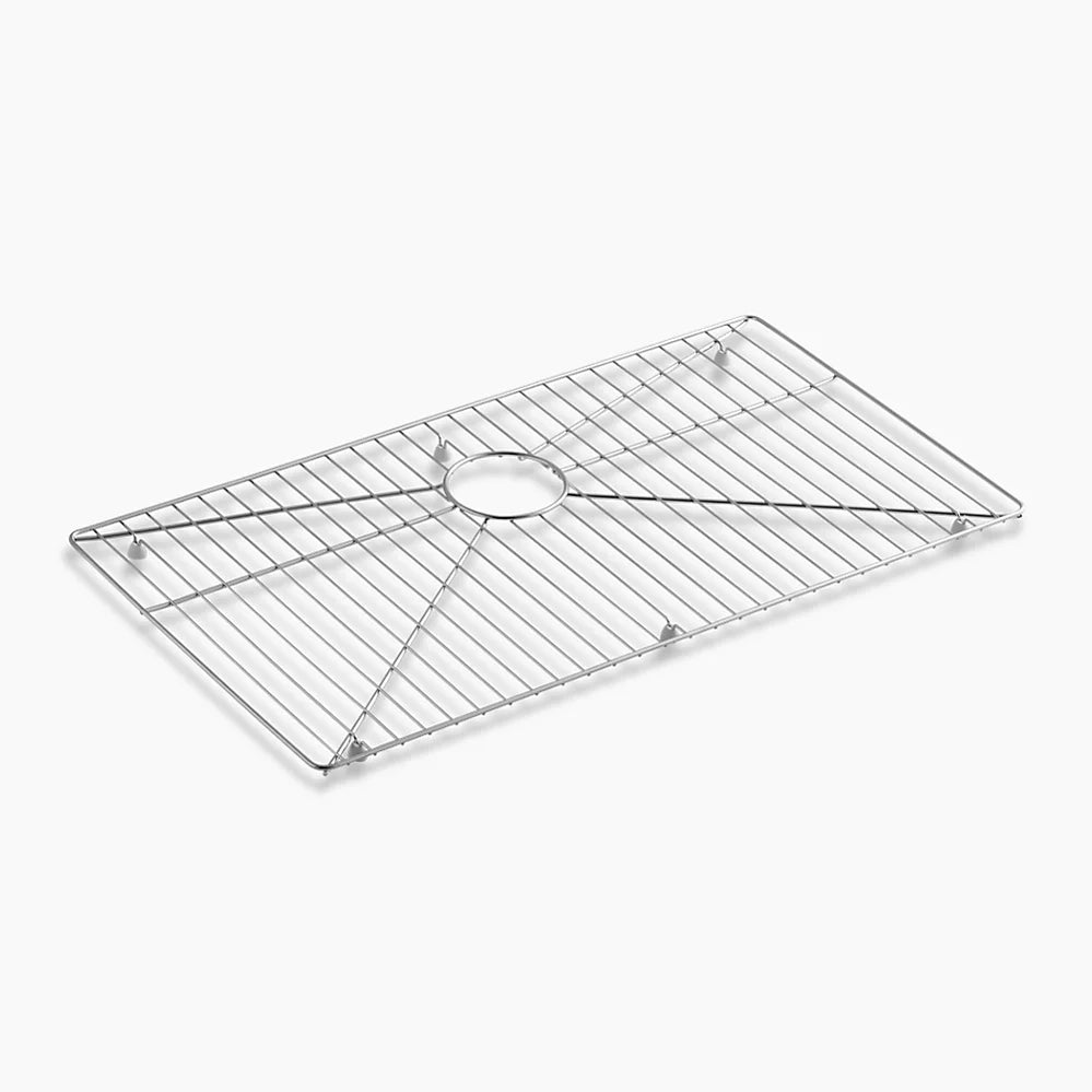Kohler Vault Strive Stainless steel sink rack, 29-1/4" x 15-15/16" for K-3821 Vault and K-5285 Strive kitchen sinks K-6644-ST - Plumbing Market