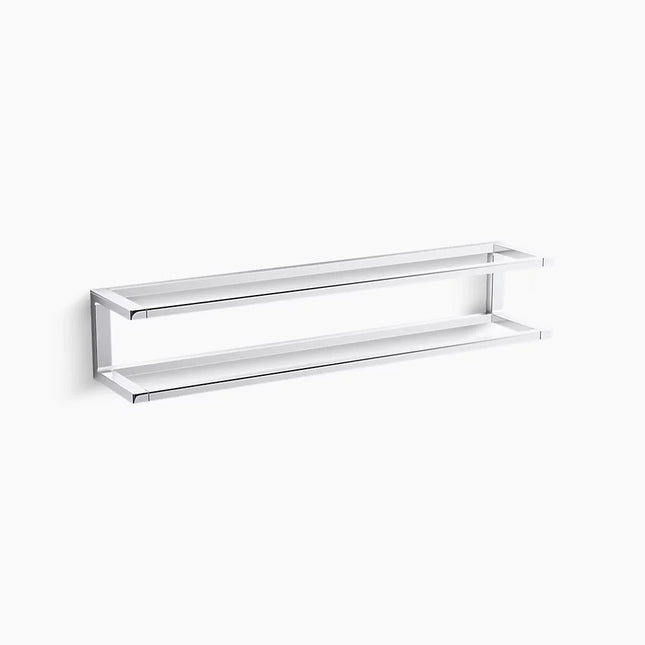 Kohler Draft 24" towel bar frame K-27352-CP - Plumbing Market